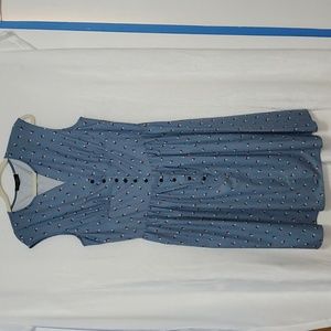 Sucrefas Sleeveless Floral Print Dress Size XXL